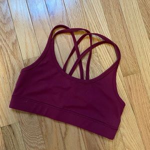 Maroon Threads 4 Thought Bra Top